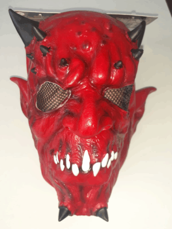 MASCARA LATEX DEMONIO X1