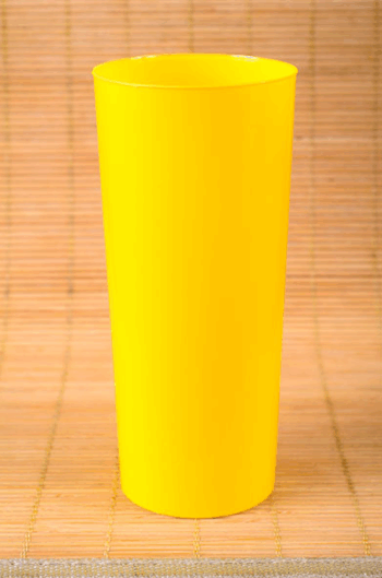 VASO T. LARGO PP AMARILLO X10