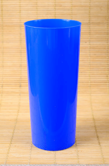 VASO T. LARGO PP AZUL X10