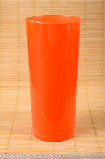 VASO T. LARGO PP NARANJA X10