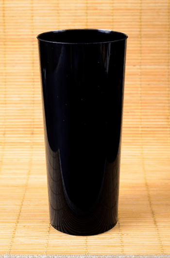 VASO T. LARGO PP NEGRO X10