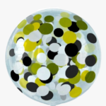 GLOBO CRISTAL 45CM DECO C/CIRC METAL X1