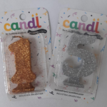 VELA PLATA BRILLO Nº5 X1