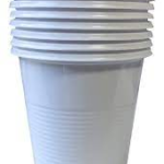 VASO 330CC BLANCO PP X100