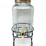 DISPENSER VIDRIO 8LTS APROX C/TAPA X1