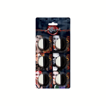 MAQUILLAJE ART HALLOWEEN DOBLE B/N X6