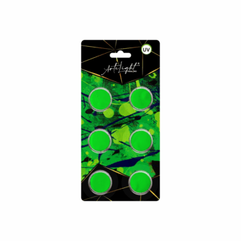 MAQUILLAJE ART VERDE FLUO BLI X6