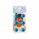 MAQUILLAJE GLITTERS X6 CELESTE