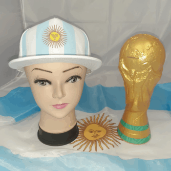 GORRA ARGENTINA BORDADA X1