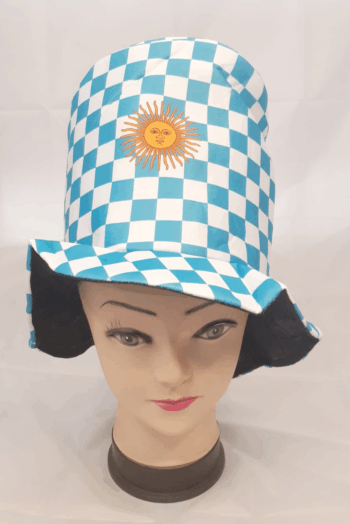 SOMBRERO ARG CUADROS X1