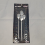 VELA FORMITA GLOBO PLATA 16CM X4