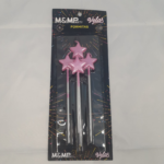 VELA FORMITA ESTRELLA ROSA 16CM X4