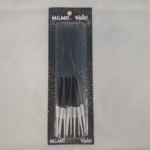 VELA TIRABUZON METALIZ NEGRA X12