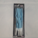 VELA TIRABUZON METALIZ CELESTE X12