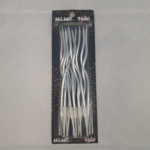 VELA TIRABUZON METALIZ PLATA X12