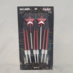 VELAS 2 ESTRELLAS + 6 VEL ROJA X1