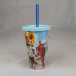 VASO 400CC C/TAPA PLANA Y SORB X1