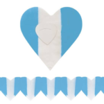 GUIRNALDA CORAZON CH CTE/BCO X3