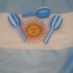 MARACA RAYADA BICOLOR ARG X1