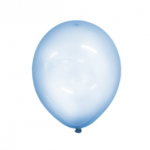 GLOBO 14" CRISTAL PASTEL CELESTE X50