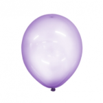 GLOBO 14" CRISTAL PASTEL LILA X50