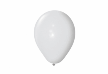 GLOBO LISO 9" BLANCO PRT X50