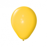 GLOBO LISO 9" AMARILLO PRT X50