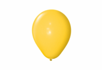 GLOBO LISO 9" AMARILLO PRT X50