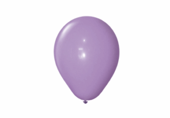 GLOBO LISO 9" LILA CLARO PRT X50