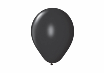 GLOBO PERL. GLOBOX 12"  X50 NEGRO