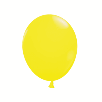 GLOBO LISO AMARILLO GLOBOLANDIA 9" X50