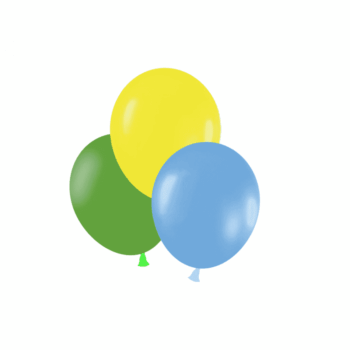 GLOBO FLUOR 10" COLOR SURTIDO X50