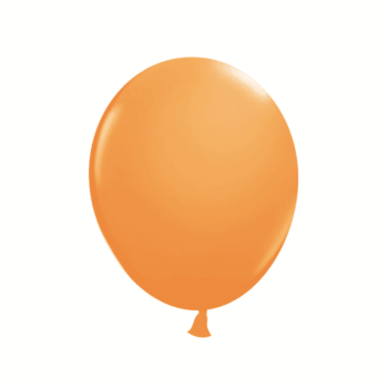 GLOBO LISO NARANJA GLOBOLANDIA 9" X50