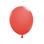 GLOBO LISO ROJO GLOBOLANDIA 9" X50