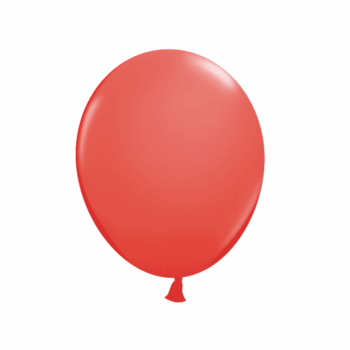 GLOBO LISO ROJO GLOBOLANDIA 9" X50