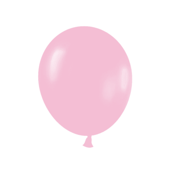 GLOBO LISO COMUN ROSA CHICLE X50
