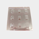 PLACA BOMBON RECT "A" X10