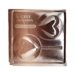 PLACA PALETA CORAZON X6