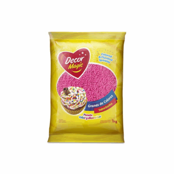 GRANA COLOR ROSA FUERTE X1KG