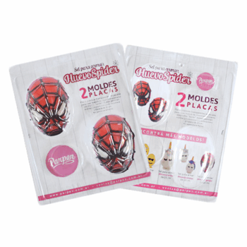SET PLACAS HUESPIDER 10CM X2