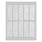 MOLDE PLACA BARRITA CHOOC X1