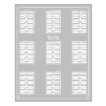 PLACA TABLETA CHOCOLATINES X1