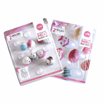 SET PLACA MINI HUEVITOS X2