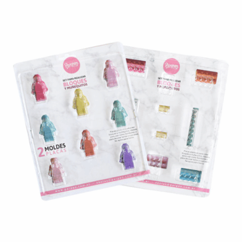 SET DE PLACAS BLOQUES Y MUÑE X2