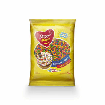 GRANA FORMA ESTRELLA MULTICOLOR AMERICANO X1KG