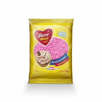 GRANA CORAZON ROSA PASTEL X1KG