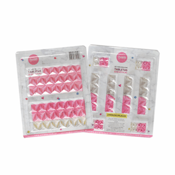 SET PLACA TABLETA GEOMETRICA X2