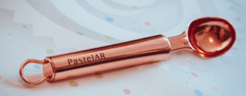 CUCHARA ROSA GOLD X1