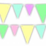 BANDERIN ESCALA TRANG PASTEL X1