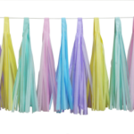 GUIRNALDA DE PAPEL BORLAS PASTEL X1